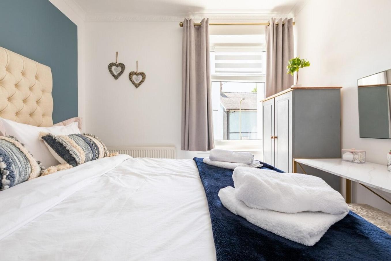 Coastal Family Stay 3-Bed Parking Wi-Fi Bridgend  Zewnętrze zdjęcie