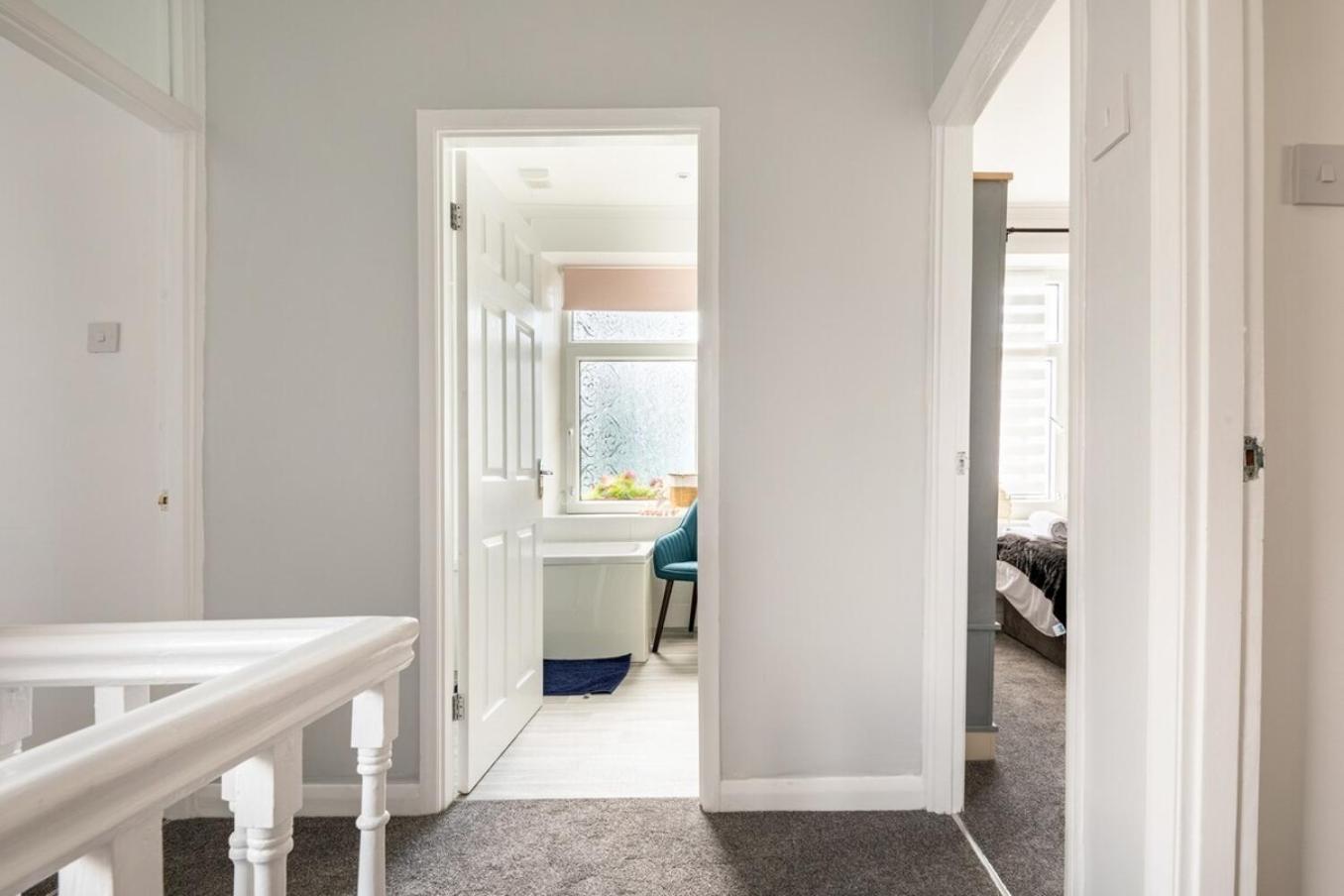 Coastal Family Stay 3-Bed Parking Wi-Fi Bridgend  Zewnętrze zdjęcie