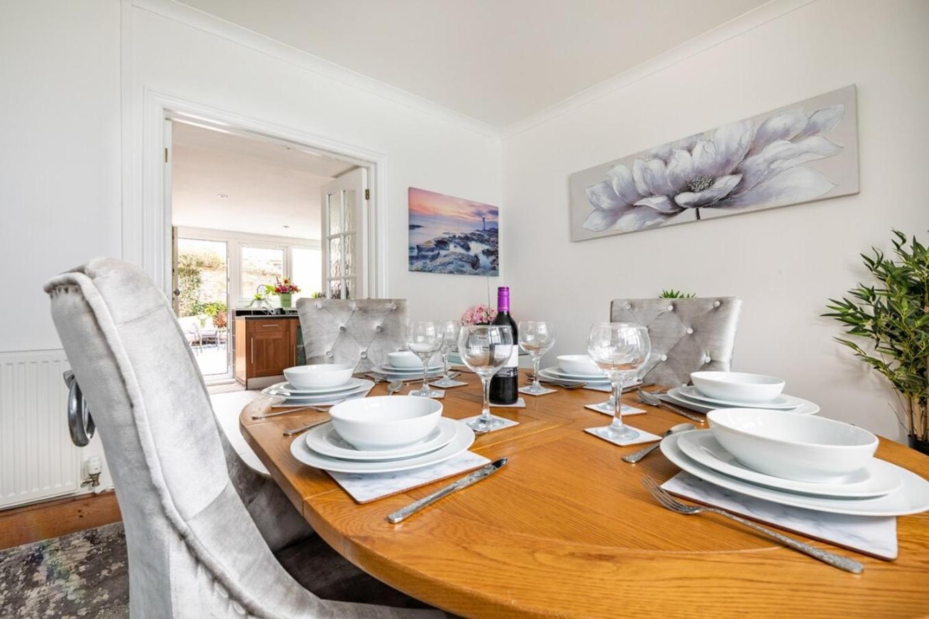 Coastal Family Stay 3-Bed Parking Wi-Fi Bridgend  Zewnętrze zdjęcie